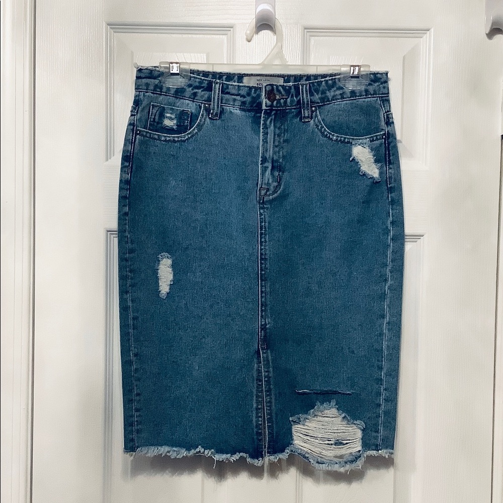 New Look Pencil denim skirt NWOT